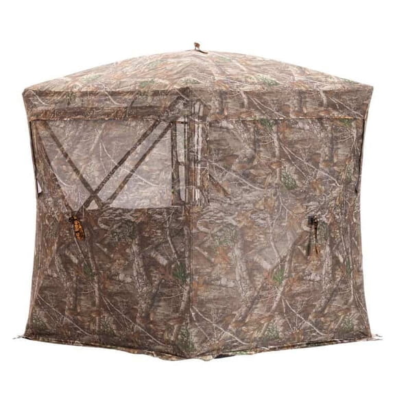 Rhino Blinds 270-RTE 270 Degree See Through Blind - Realtree Edge 150D