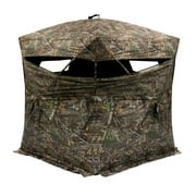 Rhino Blinds - R-200 Realtree Edge Camo Ground Blind, 3 Person