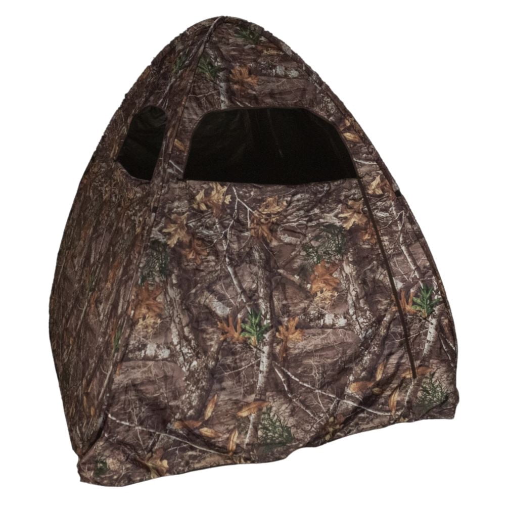 Rhino Blinds R50 Realtree Edge 1 Person Ground Blind, Water Repellant