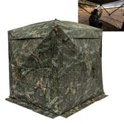 Rhino Blinds RHBR180-MOC Mossy Oak Break Up Country Hub Style Ground Blind