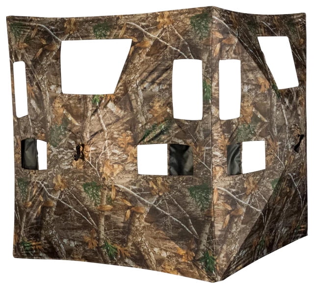 Rhino CRR107 Cut 'N Run Realtree Edge Camo Open Back Hunting Blind