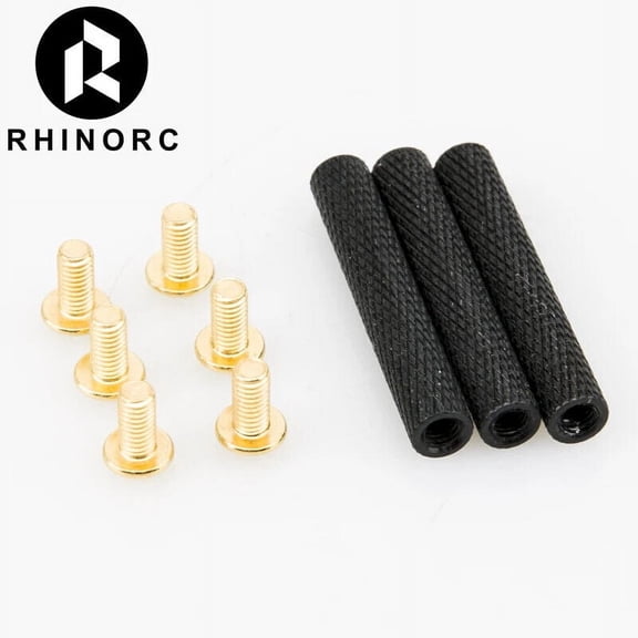 Rhino Carbon Fiber Aluminum 2.2" Pro LightWeight RC Car Crawler Wheel MOA Shafty