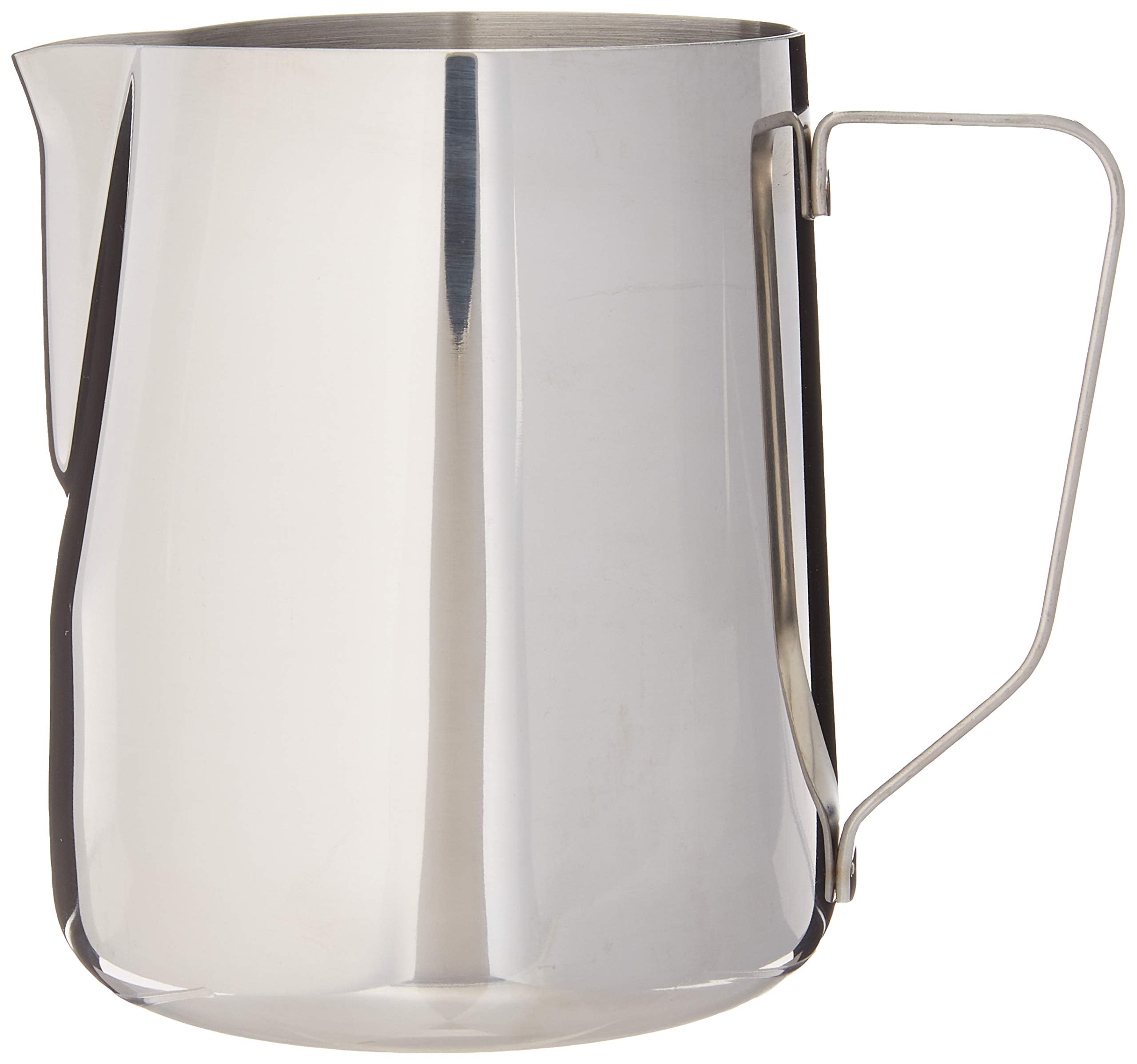 Rhino Coffee Gear 0799439358034 Milk Pitcher, 32 oz, Silver