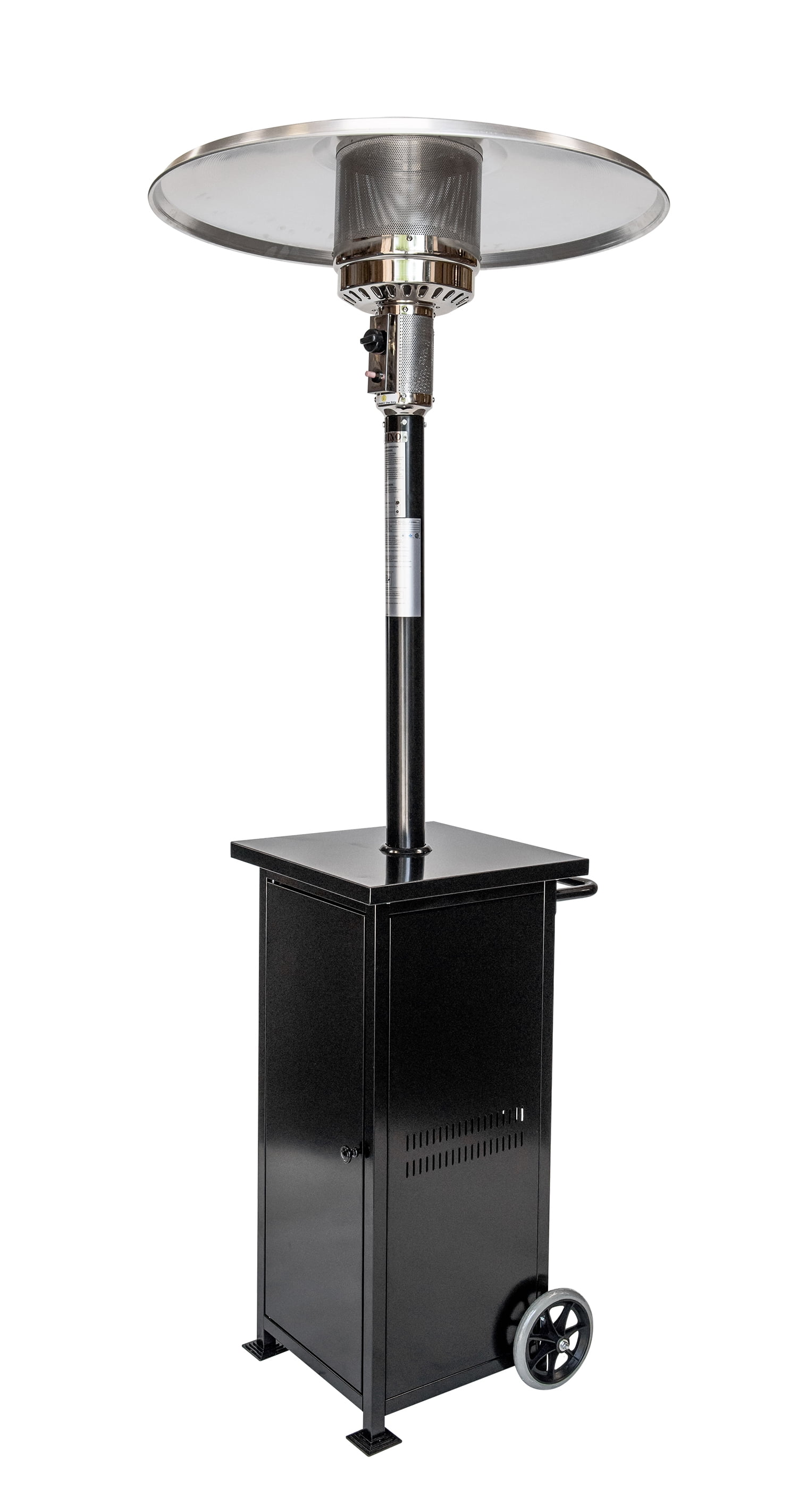 Rhino Collapsible Propane Patio Heater - Black