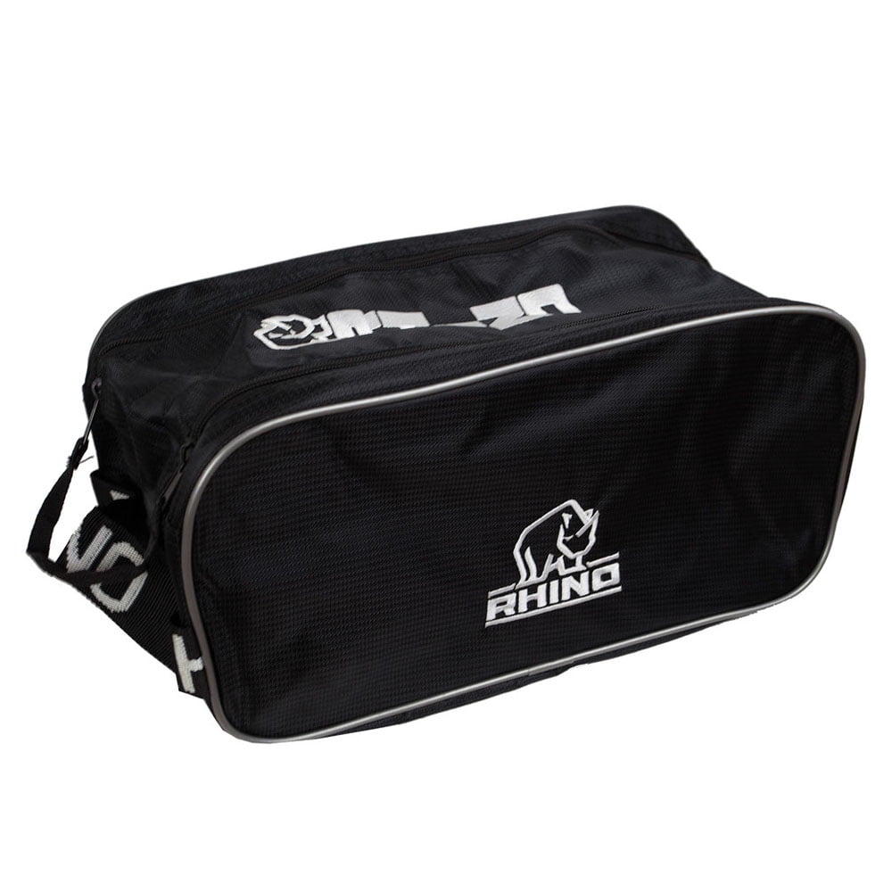 Rhino Football Rugby Gym Boot Footwear Shoe Bag Black