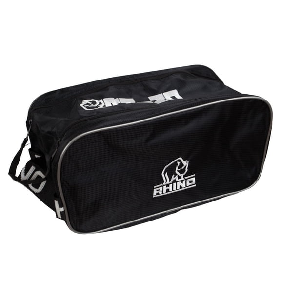 Rhino Football Rugby Gym Boot Footwear Shoe Bag Black