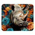 thumbnail image 1 of Rhino Gaming Mousepad Square, 8.3x9.8 Inch Non-Slip Rubber Bottom Printed Mouse Mat for Office and Gaming, 1 of 6