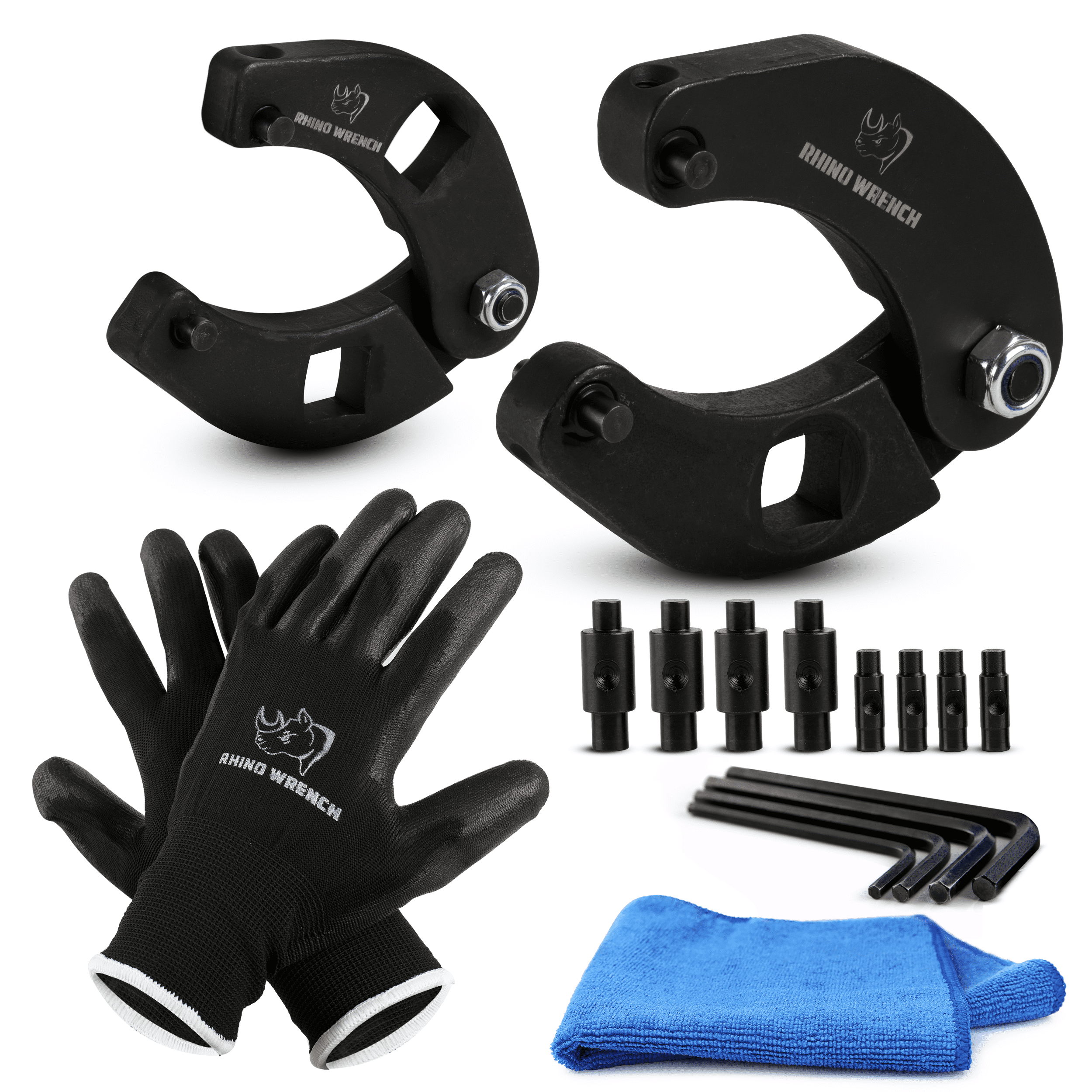 Rhino Gland Nut Wrench Set of 2 Hydraulic Cylinder Spanner Wrench