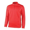 thumbnail image 1 of Rhino Mens Seville 1/4 Zip Midlayer Sports Top, 1 of 4