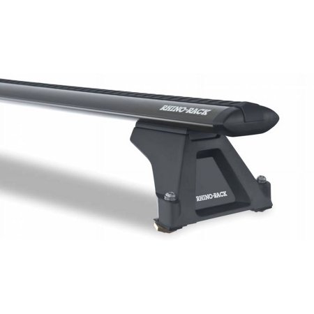 Rhino Rack 2001-2012 Fits Ford Escape 1996-2004 Fits Nissan Pathfinder 4dr Suv With Factory Tracks Vortex RLTF Black 2 Bar Roof Rack JA2250