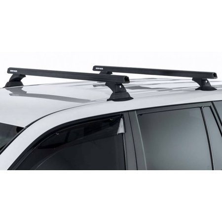 Rhino Rack 2006-2015 Fits Toyota FJ Cruiser 4dr SUV Heavy Duty RCH Black 2 Bar Roof Rack JA9479