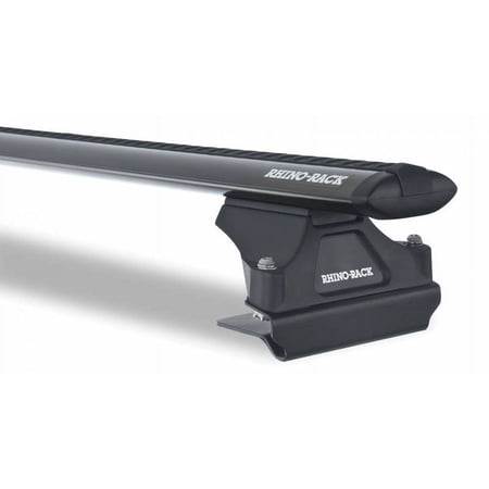 Rhino Rack 2014-2019 Fits Ford Transit XL XLT 2dr Wagon Long 2dr Van Long Medium Roof Extended Length Low Roof Vortex RLTP Black 4 Bar Roof Rack JA6341