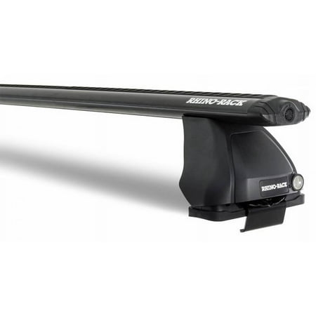 Rhino Rack 2014-2019 Fits Nissan Versa Note 5dr Hatch Vortex 2500 Black 2 Bar Roof Rack System JA5374