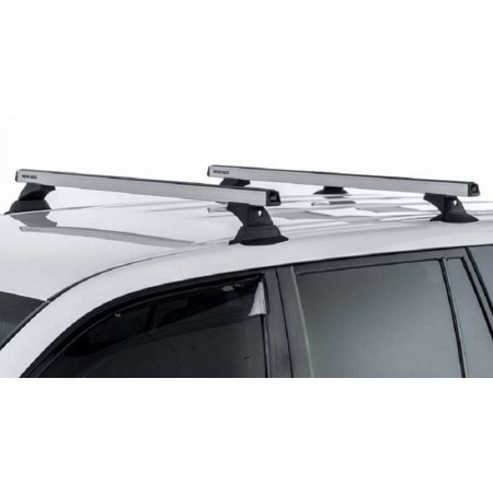 Rhino Rack 2014-2020 Fits Toyota Highlander XU50 4dr SUV Heavy Duty RCH Silver 2 Bar Roof Rack JA9701
