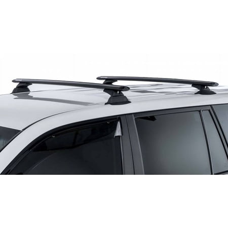 Rhino Rack 2016-2022 Fits Mazda CX-9 2nd Gen 4dr SUV Vortex RCL Black 2 Bar Roof Rack JA9923