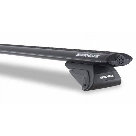 Rhino Rack 2016-2022 Fits Mercedes Benz Metris 2dr Van With Roof Rails Vortex SX Black 2 Bar Roof Rack JA9145