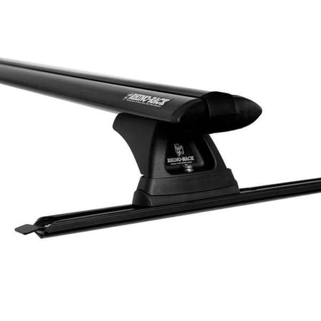 Rhino Rack Aero Cap Topper Track Mount Roof Rack 65" Black Y02-500B