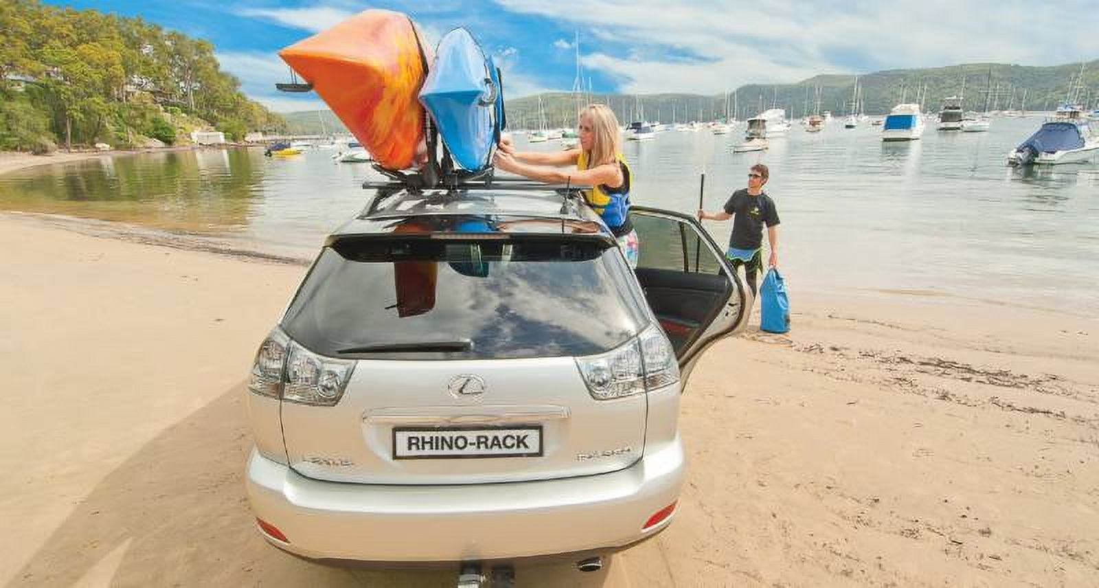 Rhino Rack Folding J Style Kayak Carrier Extension S512X Walmart