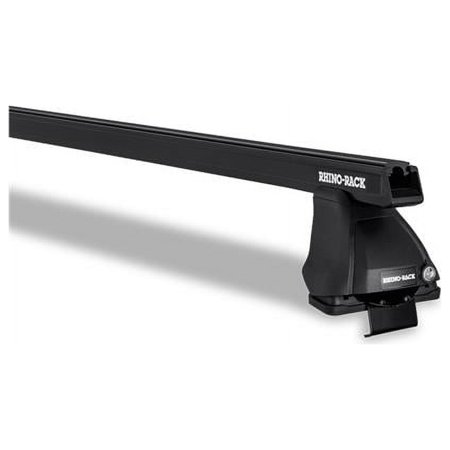 Rhino Rack JC01510 Heavy Duty 2500 2 Bar Roof Rack, Black