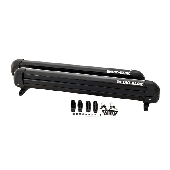 Rhino-Rack Ski and Snowboard Carrier, 6 Pair Skis or 4 Snowboards, Automotive Rack