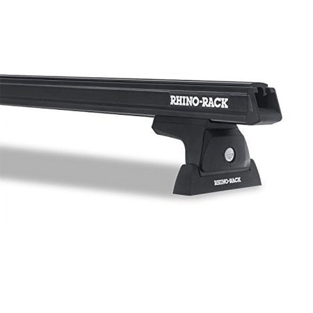 Rhino-Rack USA JA9387 Heavy Duty RLT600 Ditch Mount Roof Rack Incl. 2 Quick Mount Ditch Brackets 4 Legs 2 Black 71 in. Bars 2 5mm Spacers Length 1800mm Heavy Duty RLT600 Ditch Mount Roof Rack