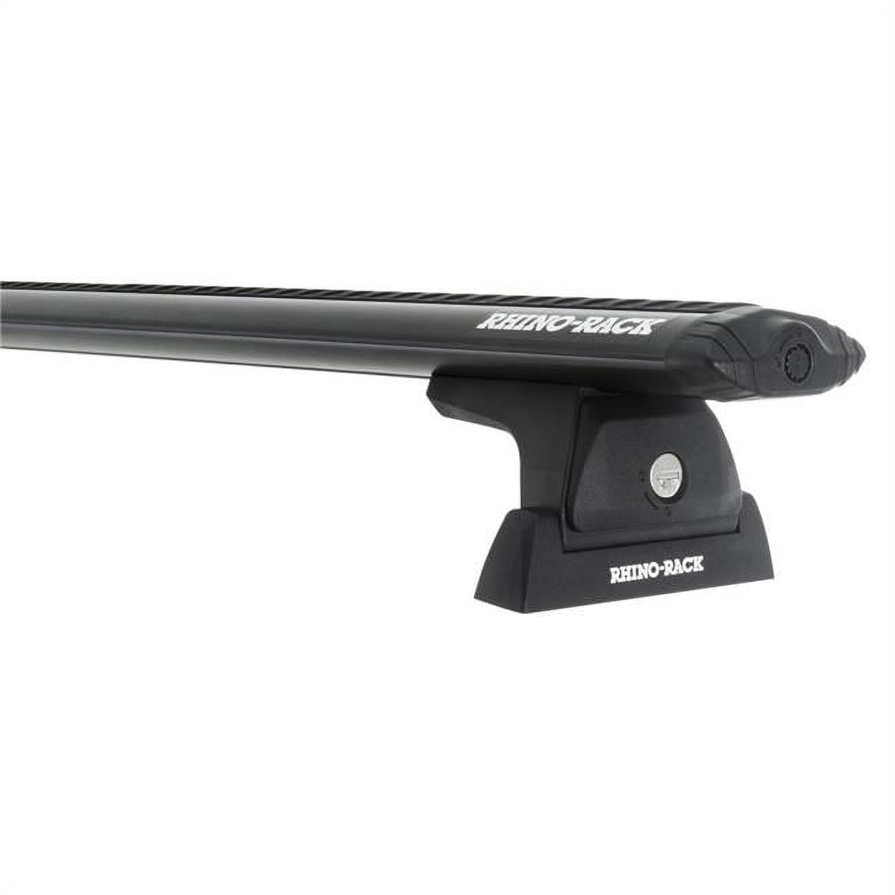 Rhino Rack Y02480BNT 54 ft. Vortex 2 Bar Roof Rack, Black