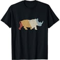 thumbnail image 1 of Rhino Retro Style Vintage T-Shirt, 1 of 4