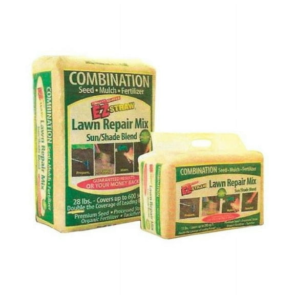 Rhino Seed MLEZSUNSHADE Ez Straw Lawn Repair  28 lbs