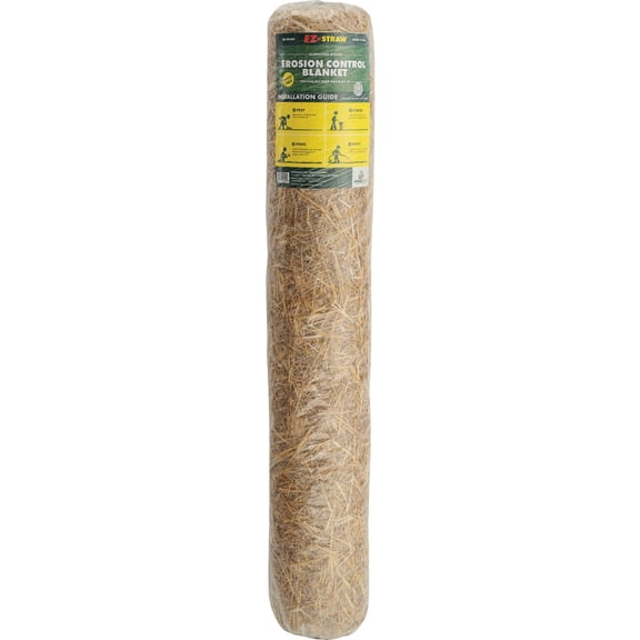 Rhino Seed & Turf Supply EZ Straw Erosion Blanket - Pack of 4