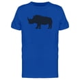 thumbnail image 1 of Rhino Silhouette Grunge Animal T-Shirt Men -Image by Shutterstock, Male XX-Large, 1 of 2