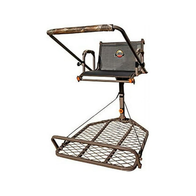 Rhino Treestands RTH200 Deluxe HangOn Treestand with Shooting Rail