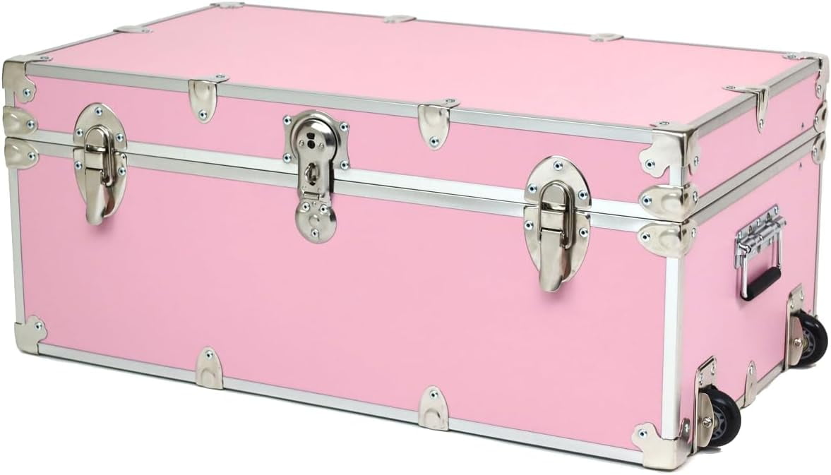Rhino Trunk & Case Essential College Trunk with Wheels Secure Dorm