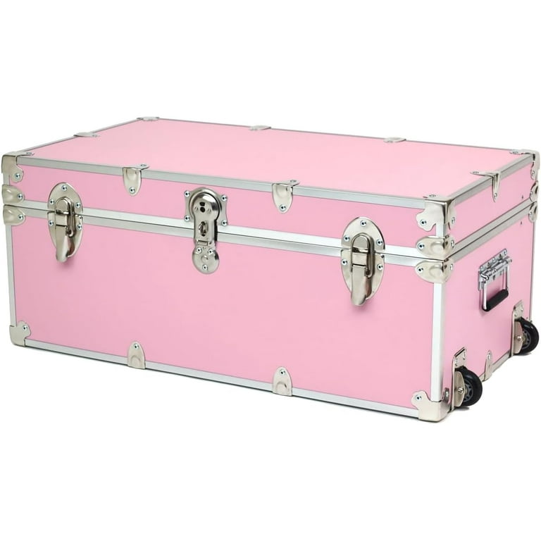 Rhino Essential Locking Summer Camp Trunk with Rolling Rhino Essential Locking Summer Camp Trunk with Rolling