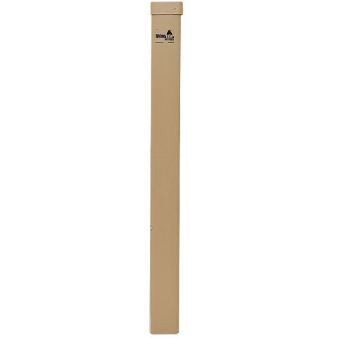 Rhino Tube Boat Dock Fender MDF-P3EE | Flat Cap Beige 3 Foot