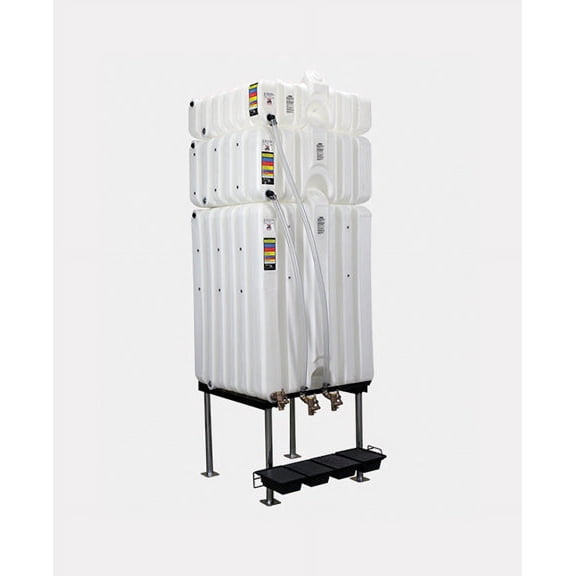 Rhino Tuff Tanks RTT-6481-NV 45/80/225 GALLON GRAVITY FEED TANK PACKAGE
