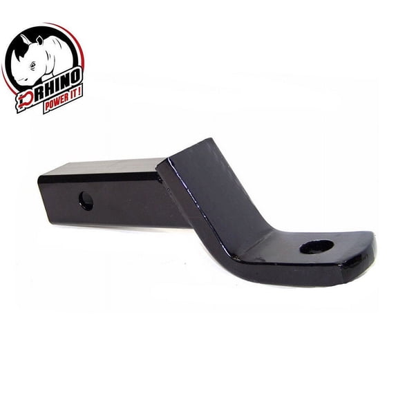 Rhino USA 2in Drop Hitch Ball Mount Class III for 2 in Receiver, 5000 lbs Tow Capacity