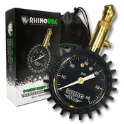 Rhino USA 60 PSI Heavy Duty Tire Pressure Gauge (1 Pack)
