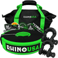 thumbnail image 1 of Rhino USA Combo Recovery Tow Strap (30ft) & D Ring Shackles - off-Road Vehicle Safety & Performance, 1 of 7