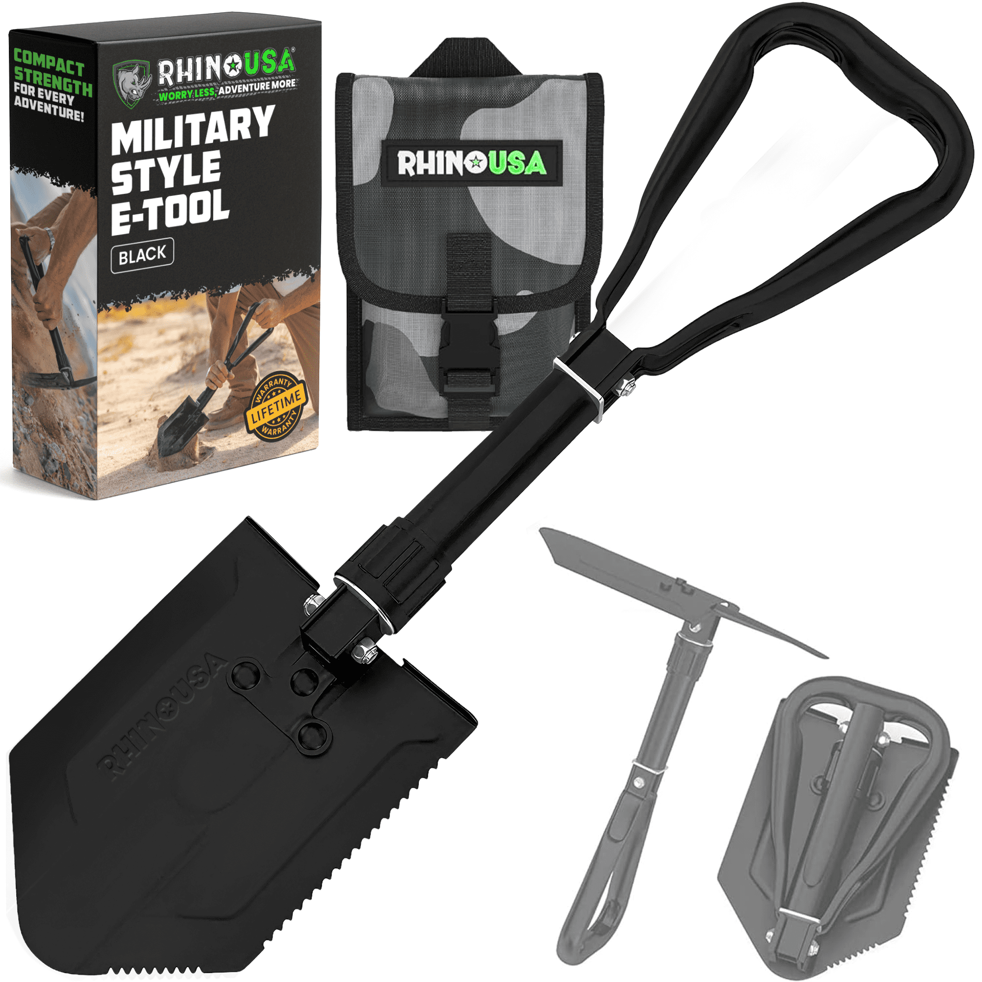 Rhino USA Survival Shovel - Thumbnail 4