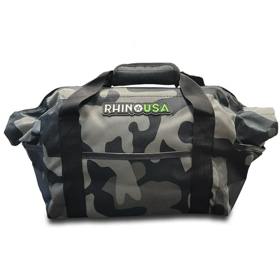 Rhino USA Heavy Duty Recovery Gear Storage Bag - Ultimate Recovery Kit Equipment Bag (Camo)