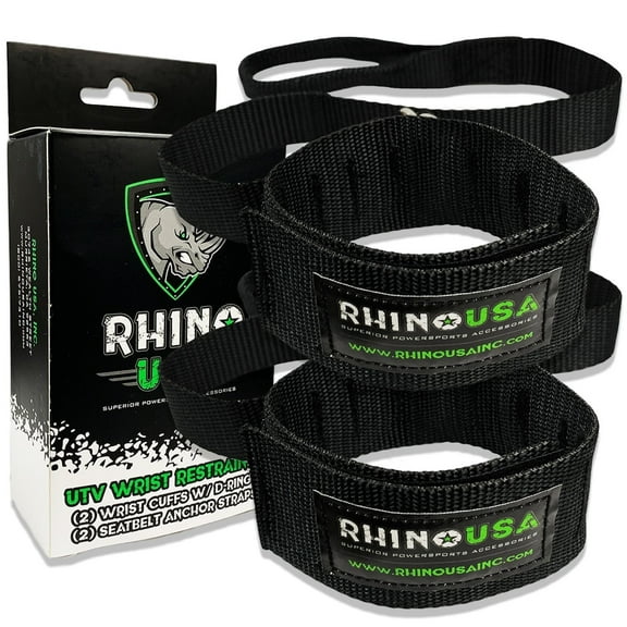 Rhino USA Off-Road Universal Wrist Restraint, Adjustable UTV Wrist Restraint for Off-Road Protection