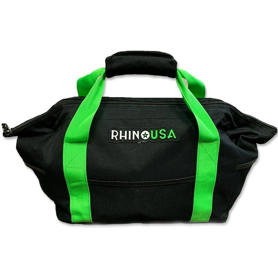Rhino USA Heavy Duty Recovery Gear Storage Bag - Ultimate Recovery Kit Equipment Bag (Green)