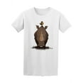 thumbnail image 1 of Rhino With Bird T-Shirt Men -Image by Shutterstock, Male 3X-Large, 1 of 4