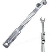 Rhino Wrench Extender Tool Bar - Extra-Long 15 Inch Wrench Extension for Maximum Leverage - Torque Multiplier with Non-Slip Gloves and Garage Hook - Solid Alloy Steel Tools for Mechanics and DIYers