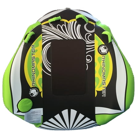 RhinoMaster Tough Seadragon One - 1-person Inflatable Towable with Rugged Construction for Lake and Ocean Boating