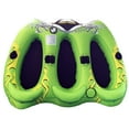 thumbnail image 1 of RhinoMaster Tough Viperfish Three Inflatable Towable Tube with Rugged Construction for Lake and Ocean Boating, 1 of 5