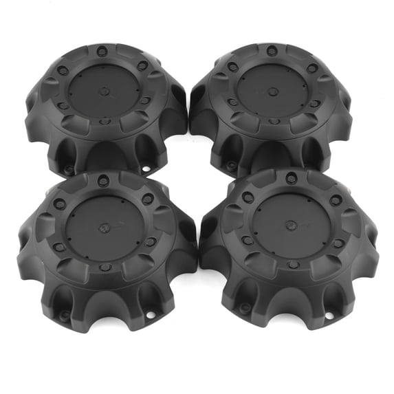 RhinoTuning 142mm/5.57in OD 49mm/1.93in H Rim Center Caps for Fuel Off-Road #1001-58C 4Pcs