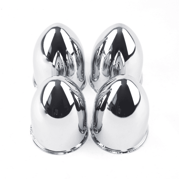 RhinoTuning 3.15in Push Through Hub Center Caps For Travel Trailer Camper RV 4pcs