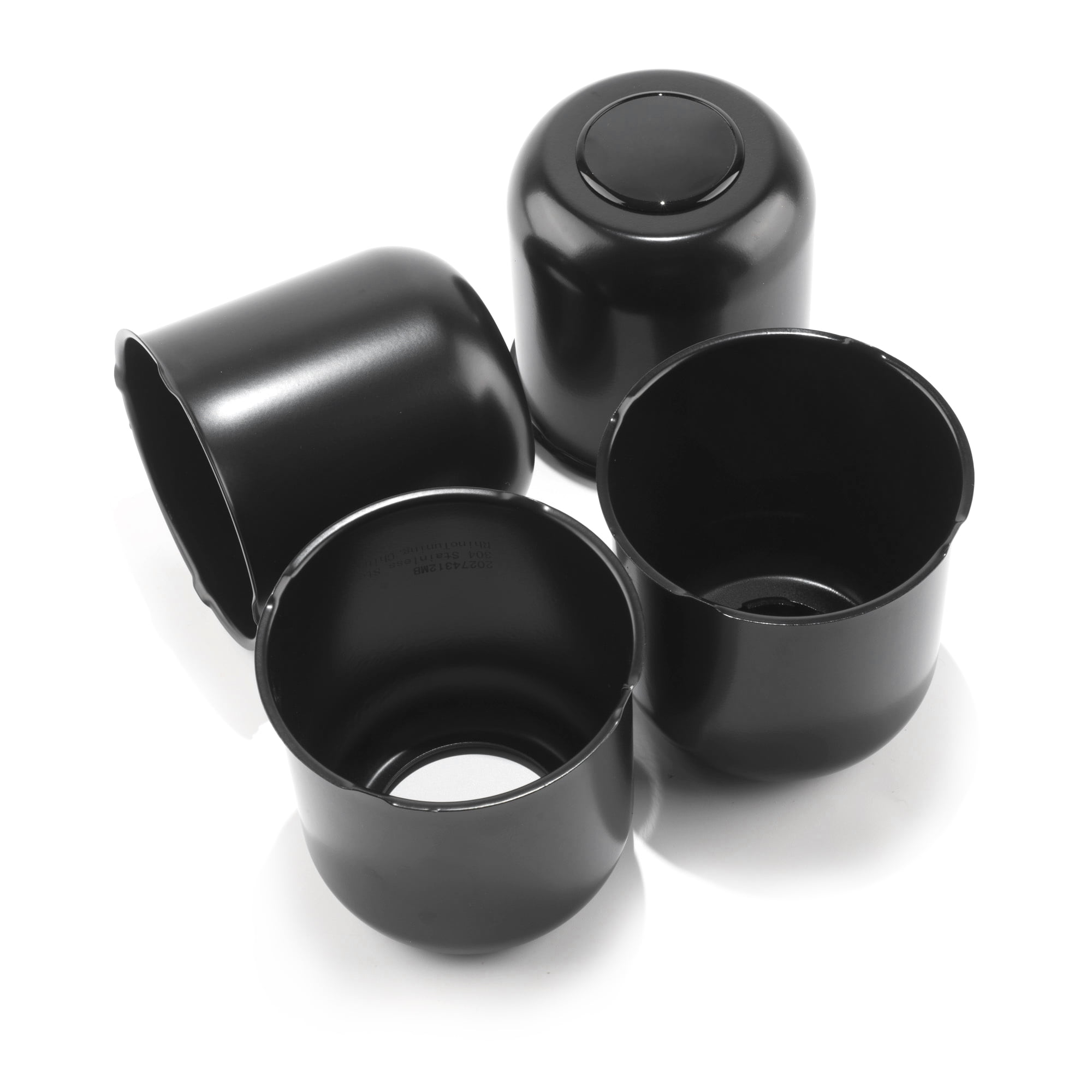 RhinoTuning 4.25in Push Through Openedend Camper Center Caps for SUVs