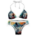 thumbnail image 1 of Rhinoceros Adjustable Strap Detachable Sponge Bikini Set - Two-Pack, for Beach and Pool Parties, 1 of 6
